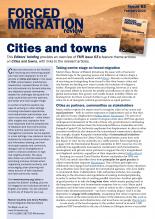 FMR63 Cities and Towns Editor's briefing Cover