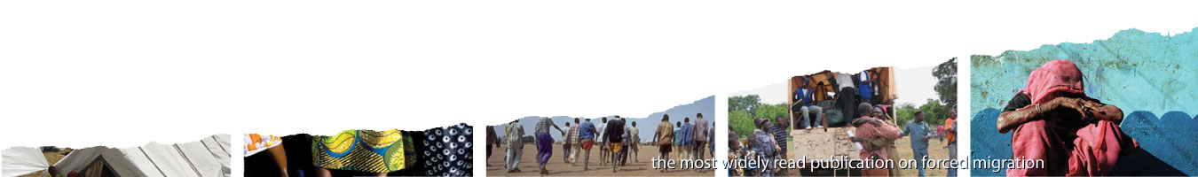 Forced Migration Review banner image
