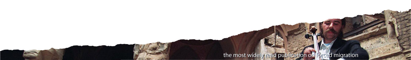 Forced Migration Review banner image