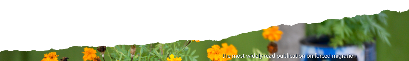 Forced Migration Review banner image