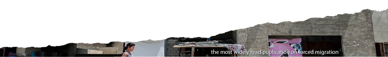 Forced Migration Review banner image