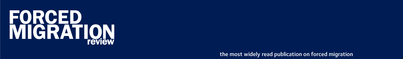 Forced Migration Review banner image